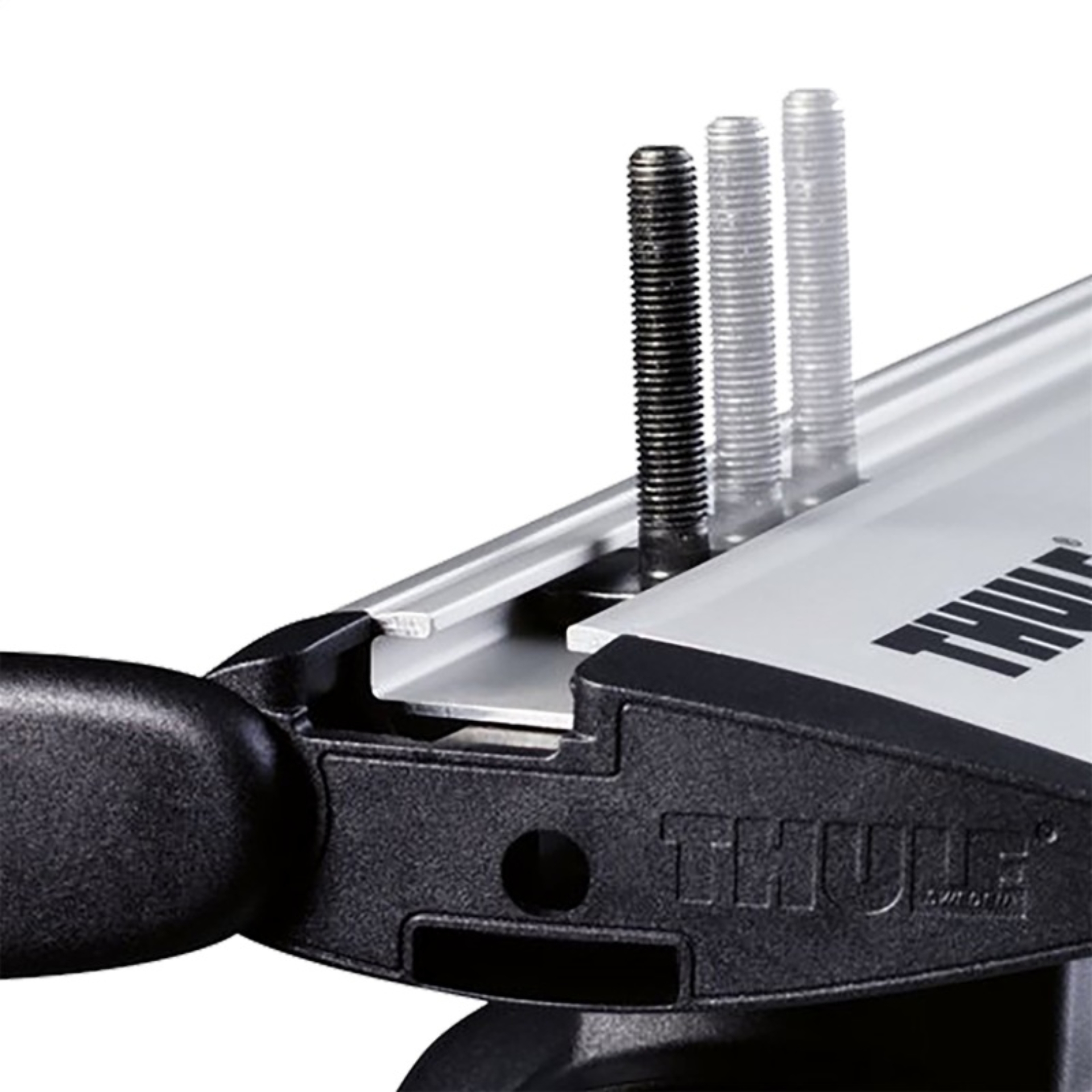 Picture of Thule T-Track Adapter Kit for Cargo Boxes (Replaces Standard Power-Click System) - Black