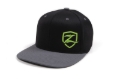 Picture of Zone Offroad Black Flatbill Hat - Snapback