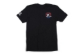 Picture of Zone Offroad Black Premium Cotton T-Shirt w/ Patriotic Zone Logos - Small