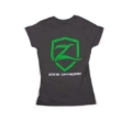 Picture of Zone Offroad Charcoal Gray Premium Cotton T-Shirt w/ Zone Offroad Logo - Womens - Medium