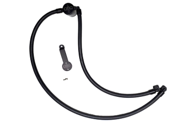 Picture of J&L 20-25 Jeep Wrangler 2.0L Driver Side Oil Separator 3.0 - Black Anodized