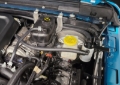 Picture of J&L 20-25 Jeep Wrangler 2.0L Driver Side Oil Separator 3.0 - Clear Anodized