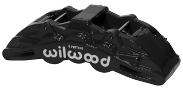 Picture of Wilwood Caliper Black SX6R 4.04in Piston 1.25in Disc