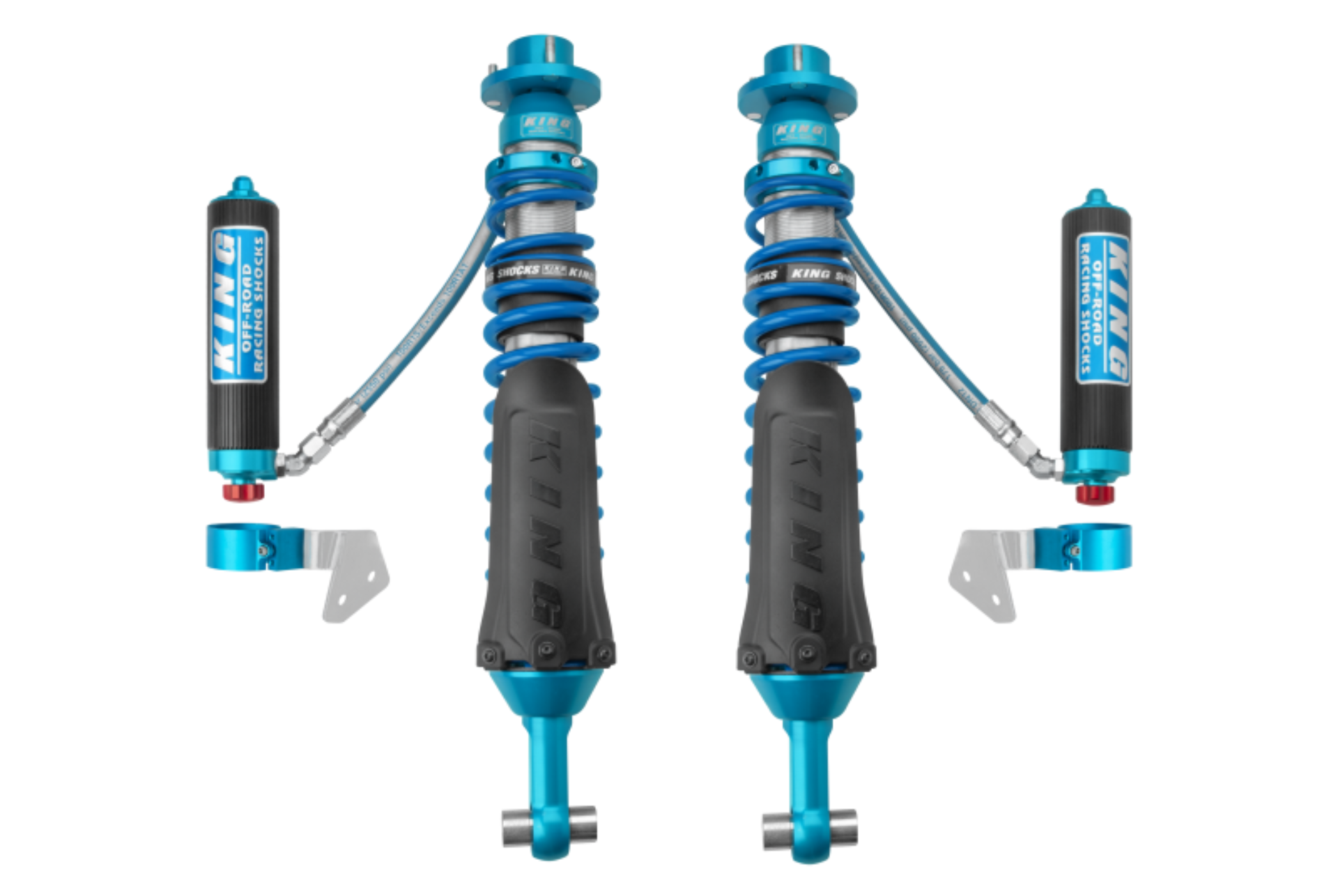 Picture of King Shocks 2021 Ford Bronco Rear 2.5 Dia Remote Reservoir Shock w/Adjusters (Pair)