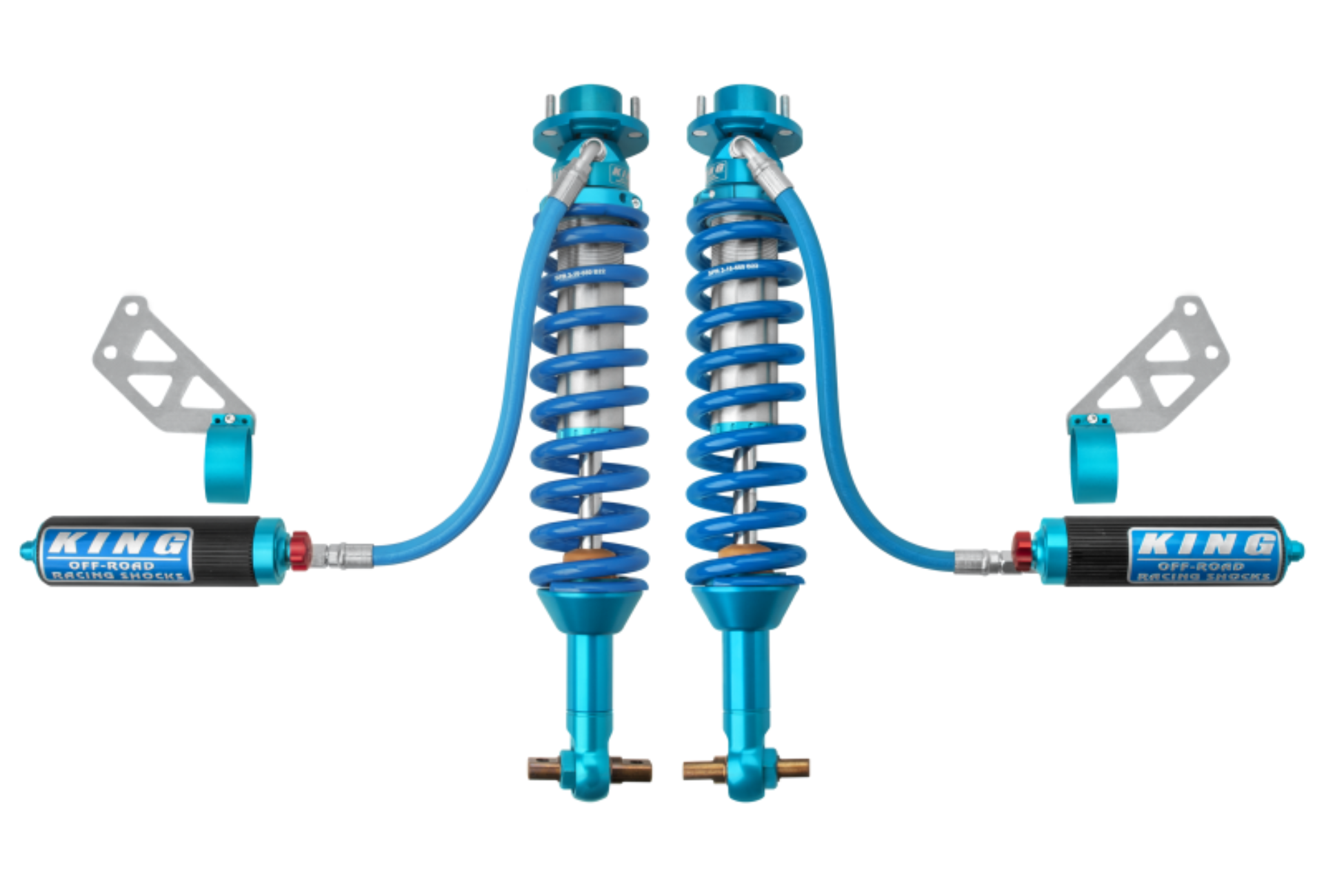Picture of King Shocks 2021 Ford Bronco Front 2.5 Dia Remote Reservoir Shock w/Adjuster (Pair)