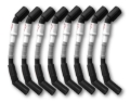 Picture of Kooks 10mm Spark Plug Wire - Grey w/Black Boots (Set of 8)