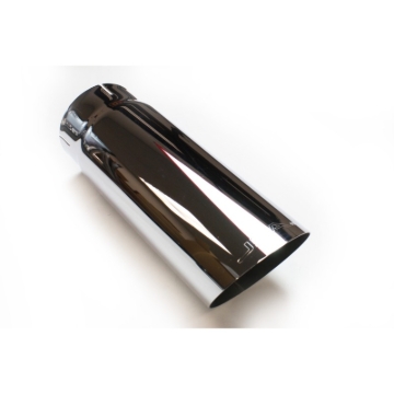 Picture of JBA 4in x 4.5in x 12in Angle Cut Chrome Plated Exhaust Tip