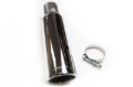 Picture of JBA 2.5in x 3.5in x 15in Polished Chrome Tip - Clamp On