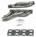 Picture of JBA 04-15 Nissan 5.6L VK56DE Oval Port 1-5/8in Primary Raw 409SS Cat4Ward Header