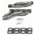 Picture of JBA 04-15 Nissan 5.6L VK56DE Oval Port 1-5/8in Primary Raw 409SS Cat4Ward Header