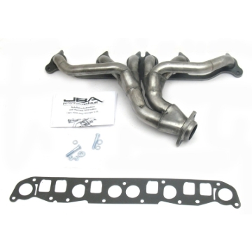 Picture of JBA 91-99 Jeep 4.0L 1-1/2in Primary Raw 409SS Cat4Ward Header
