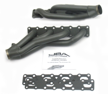 Picture of JBA 04-15 Nissan 5.6L VK56DE Oval Port 1-5/8in Primary Ti Ctd Cat4Ward Header
