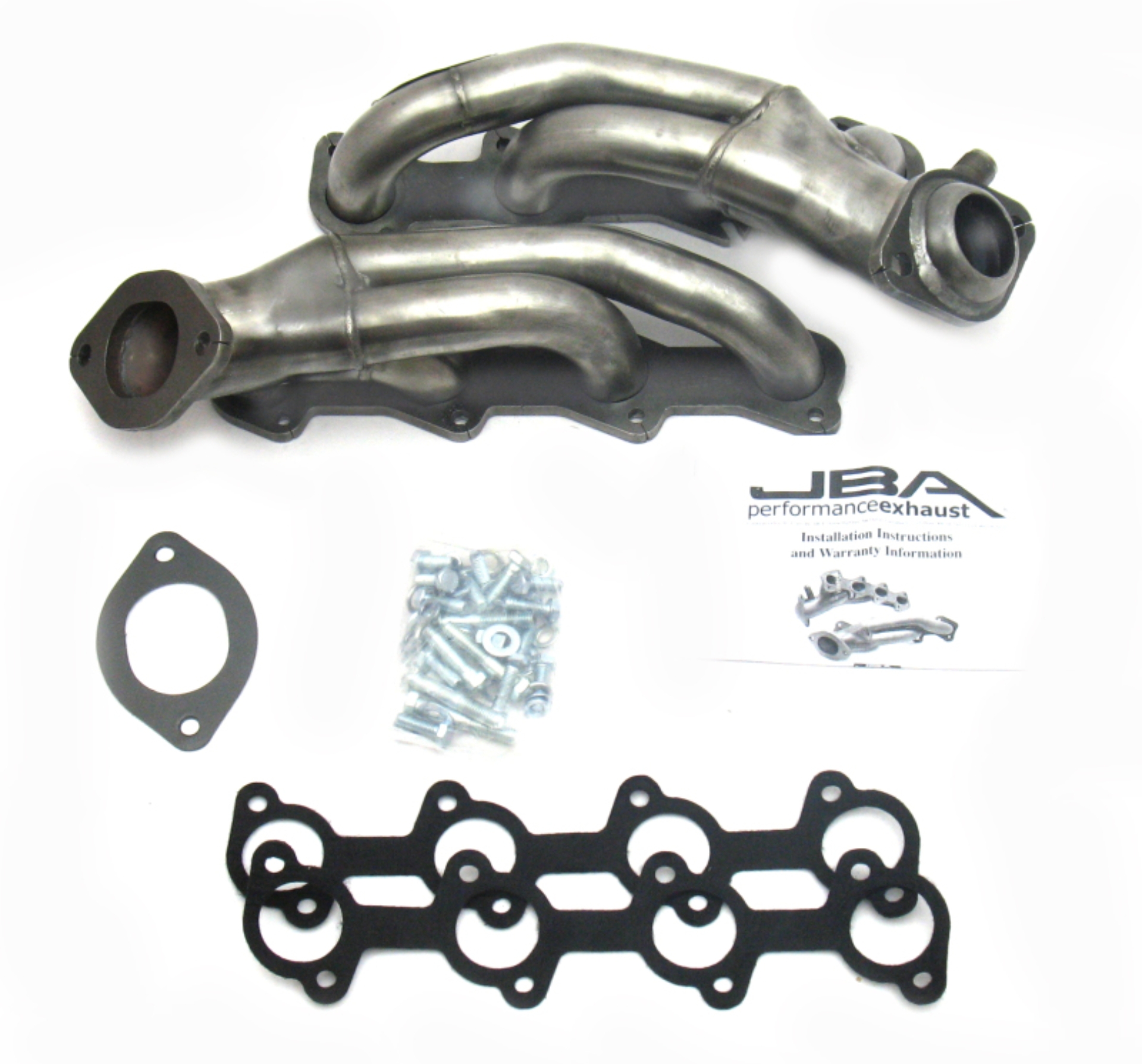 Picture of JBA 99-04 Ford Mustang 4.6L 2V 1-5/8in Primary Raw 409SS Cat4Ward Header