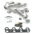 Picture of JBA 87-95 Ford F-150 5.0L SBF 1-1/2in Primary Silver Ctd Cat4Ward Header