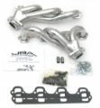 Picture of JBA 87-95 Ford F-150 5.0L SBF 1-1/2in Primary Silver Ctd Cat4Ward Header