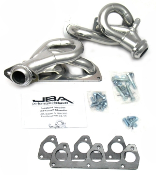 Picture of JBA 98-01 Ford Ranger 3.0L V6 w/EGR 1-1/2in Primary Silver Ctd Cat4Ward Header