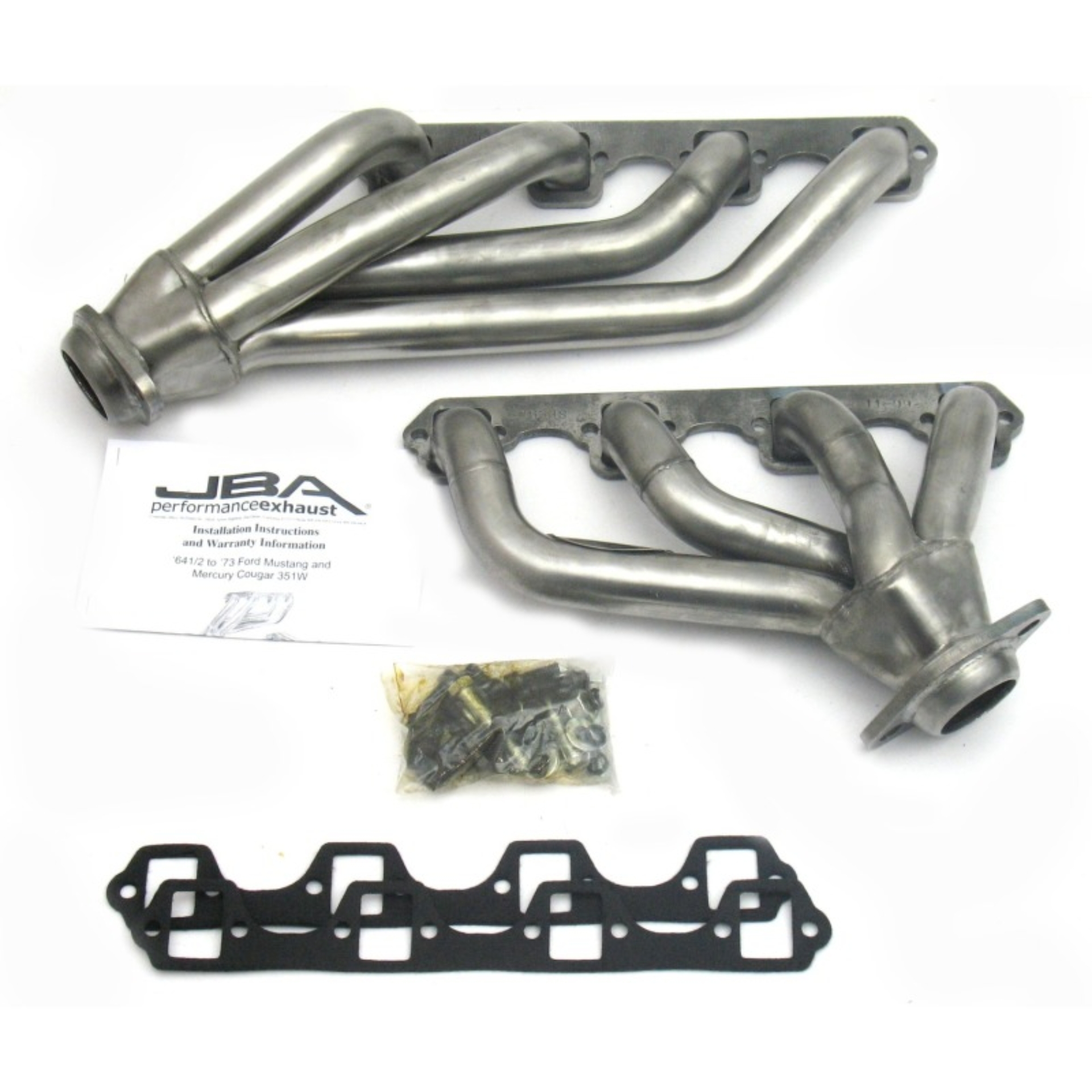 Picture of JBA 65-73 Ford Mustang 351W SBF 1-5/8in Primary Raw 409SS Mid Length Header