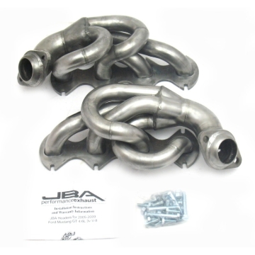 Picture of JBA 05-10 Ford Mustang 4.6L 3V 1-5/8in Primary Raw 409SS Cat4Ward Header