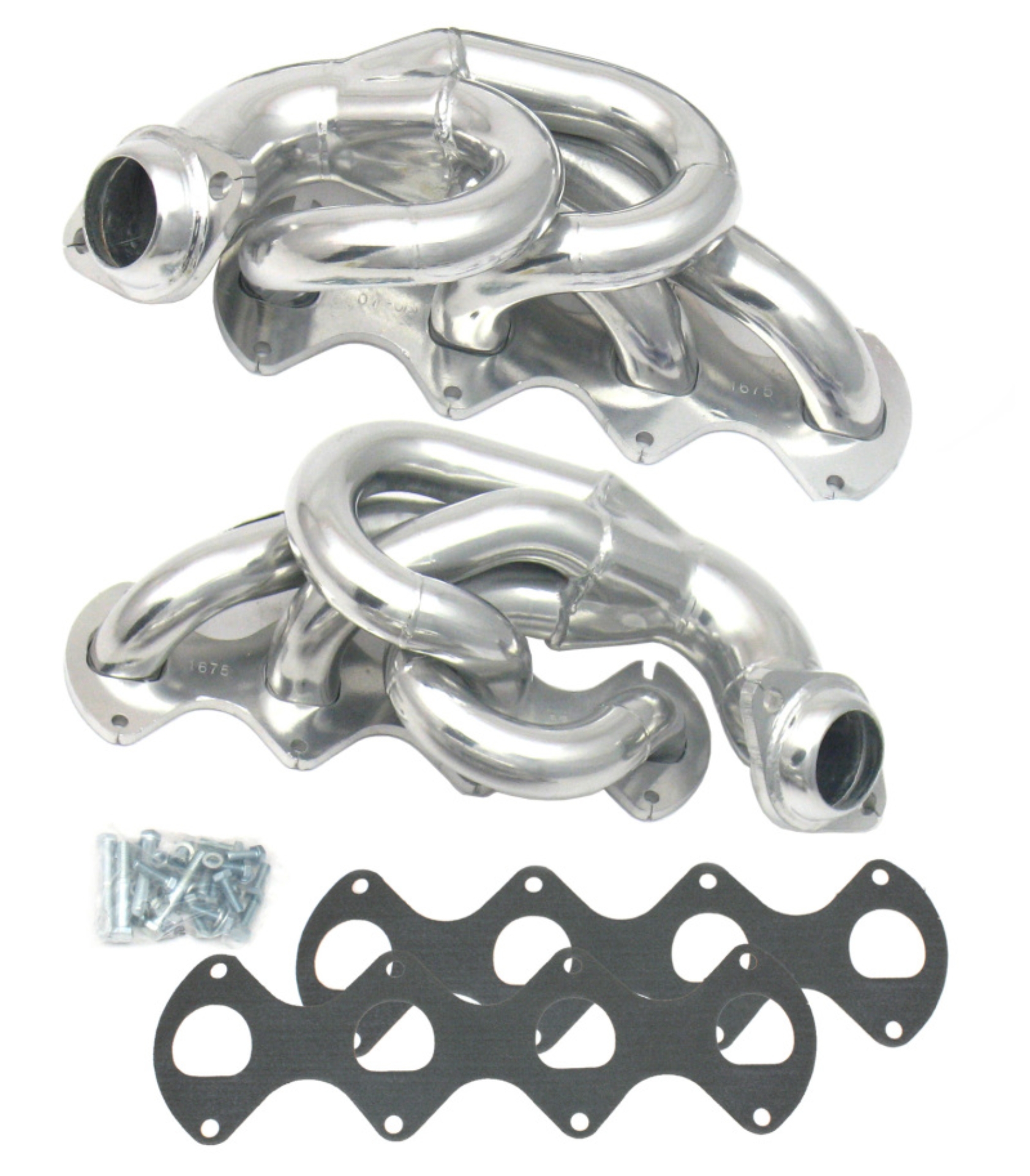 Picture of JBA 05-10 Ford Mustang 4.6L 3V 1-5/8in Primary Silver Ctd Cat4Ward Header