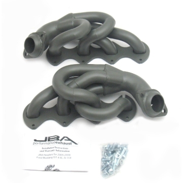 Picture of JBA 05-10 Ford Mustang 4.6L 3V 1-5/8in Primary Ti Ctd Cat4Ward Header