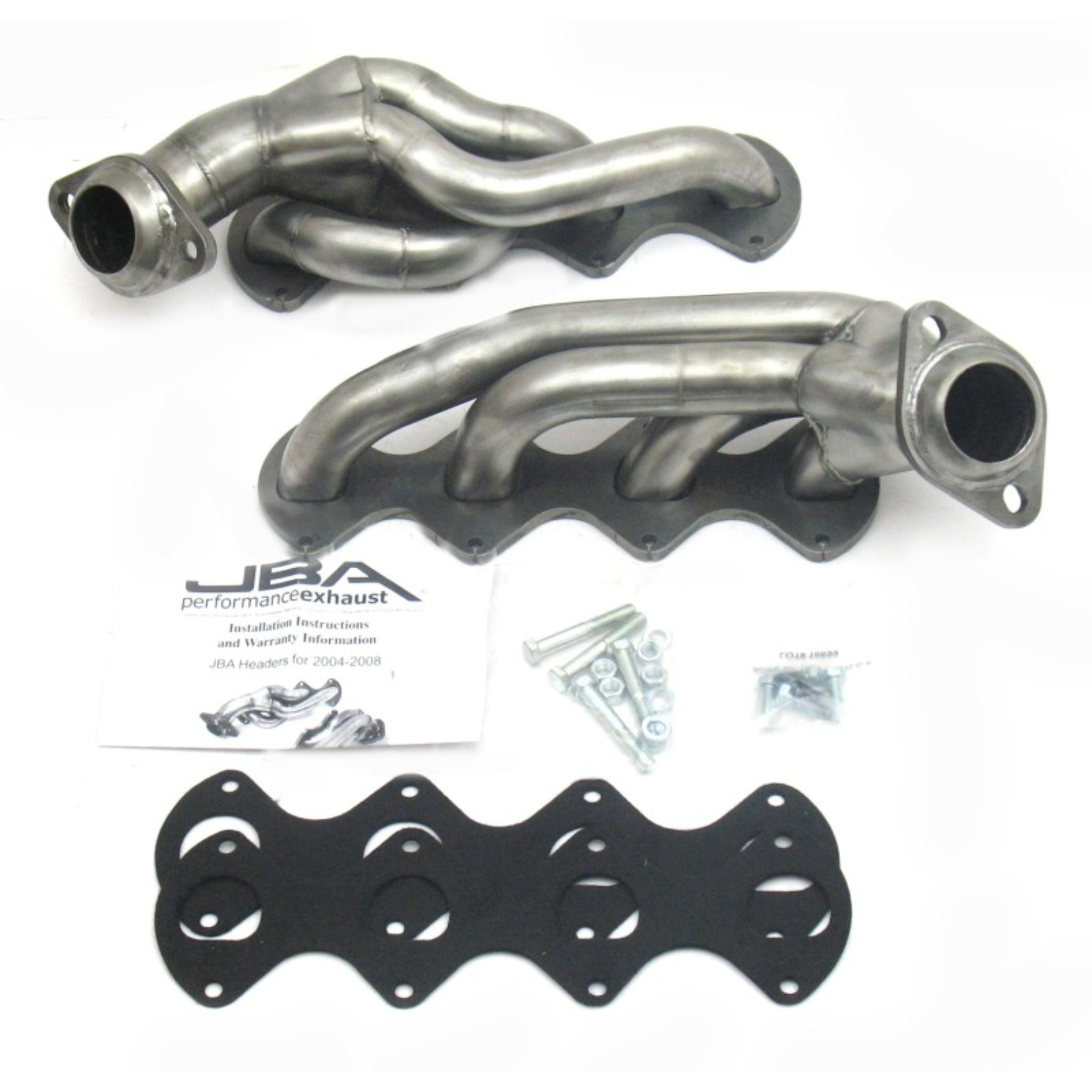 Picture of JBA 04-10 Ford F-Series 5.4L 3V 1-5/8in Primary Raw 409SS Cat4Ward Header