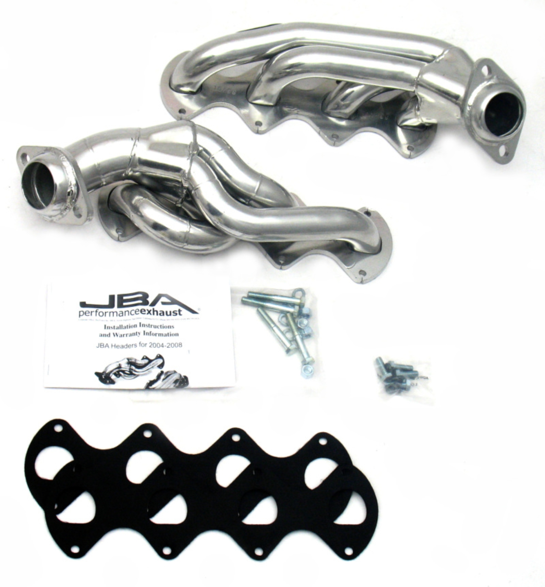 Picture of JBA 04-10 Ford F-150 5.4L 3V 1-5/8in Primary Raw 409SS Cat4Ward Header