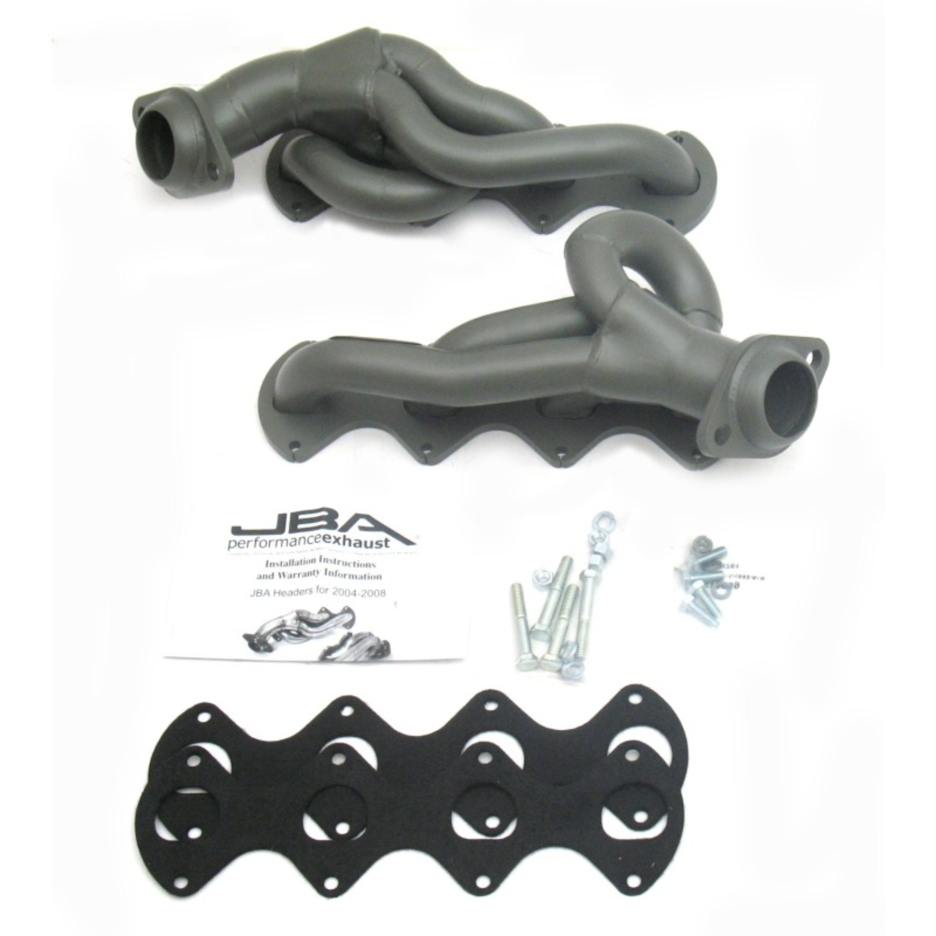 Picture of JBA 05-10 Ford F-Series 5.4L 3V 1-5/8in Primary Ti Ctd Cat4Ward Header
