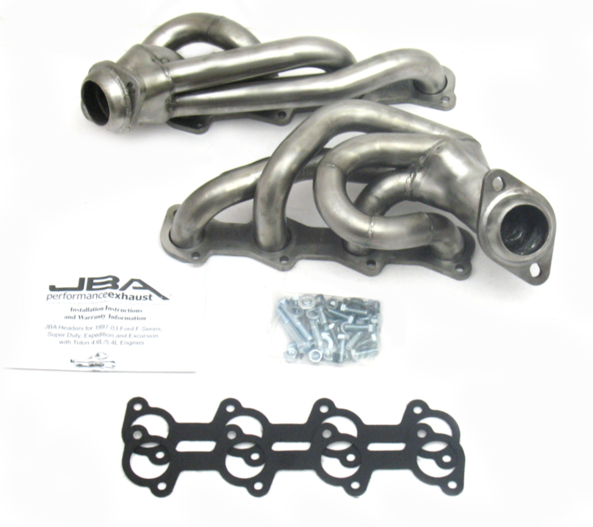 Picture of JBA 97-03 Ford F-150 5.4L 2V 1-1/2in Primary Raw 409SS Cat4Ward Header