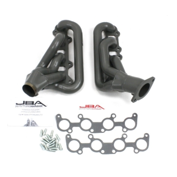 Picture of JBA 15-20 Ford Mustang 5.0L Coyote 1-3/4in Primary Ti Ctd Cat4Ward Header