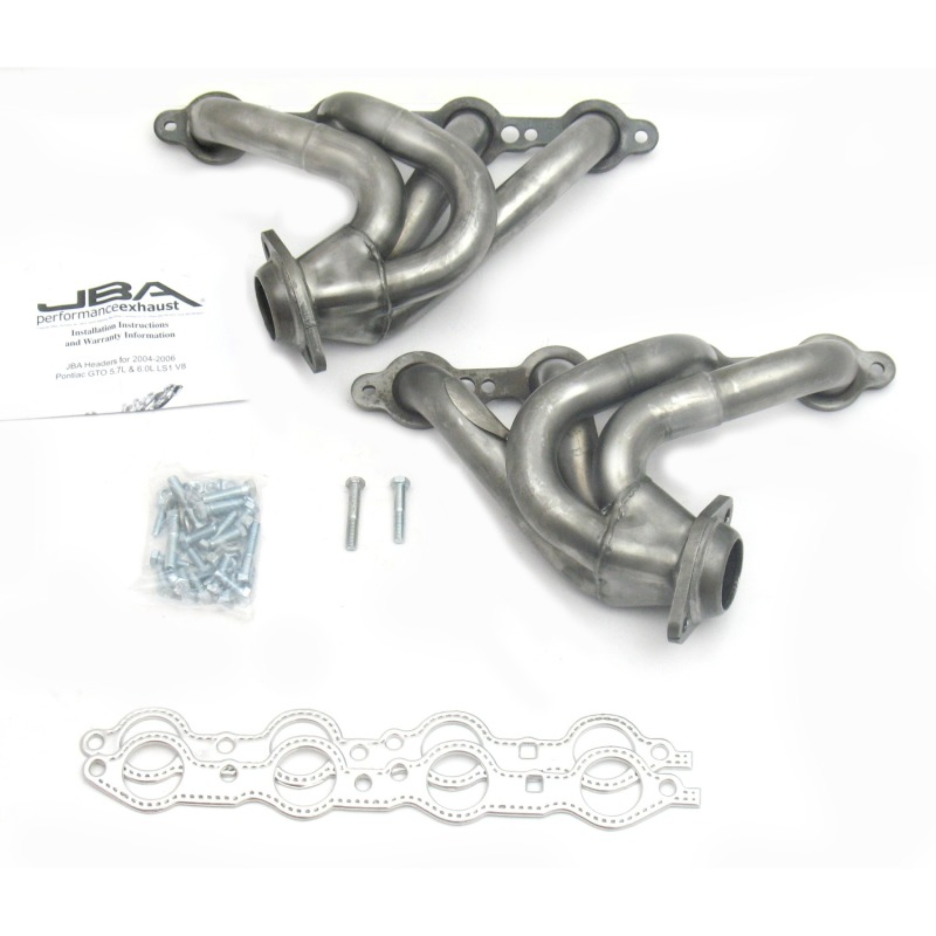 Picture of JBA 04-06 Pontiac GTO 5.7/6.0L LS 1-5/8in Primary Raw 409SS Cat4Ward Header