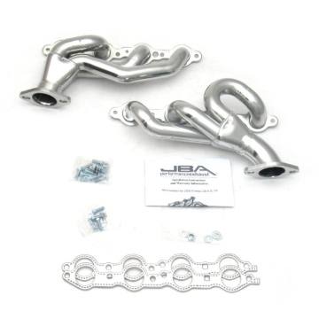 Picture of JBA 08-09 Pontiac G8 6.0/6.2L LS 1-3/4in Primary Silver Ctd Cat4Ward Header