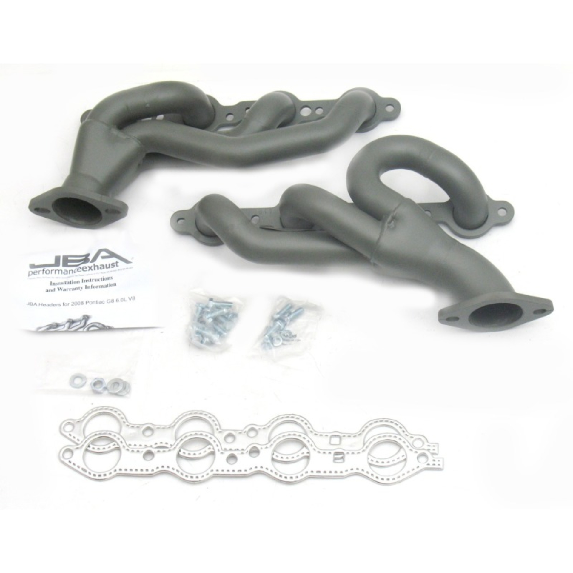Picture of JBA 08-09 Pontiac G8 6.0/6.2L LS 1-3/4in Primary Ti Ctd Cat4Ward Header