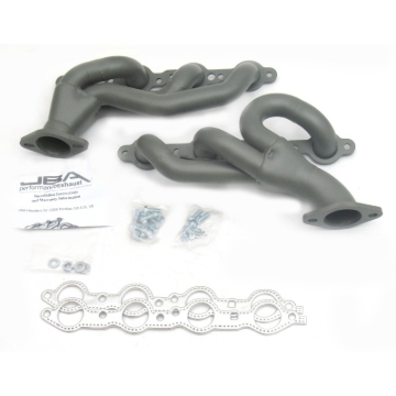 Picture of JBA 08-09 Pontiac G8 6.0/6.2L LS 1-3/4in Primary Ti Ctd Cat4Ward Header