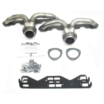 Picture of JBA 57-74 Chevrolet Corvette 265-400 SBC 1-5/8in Primary Raw 409 Tight Tuck Header