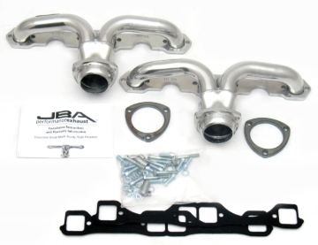 Picture of JBA 57-74 Chevrolet Corvette 265-400 SBC 1-5/8in Primary Silver Ctd Tight Tuck Header