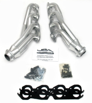 Picture of JBA 88-93 GM Truck 7.4L BBC w/o A.I.R. 1-3/4in Primary Silver Ctd Cat4Ward Header