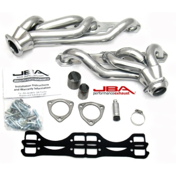 Picture of JBA 65-86 GM Truck 265-400 Carbureted w/A.I.R. 1-5/8in Primary Silver Ctd Cat4Ward Header