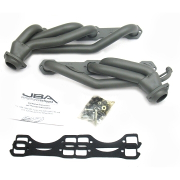 Picture of JBA 96-00 GM Truck 5.0L/5.7L SBC w/o A.I.R. 1-1/2in Primary Ti Ctd Cat4Ward Header
