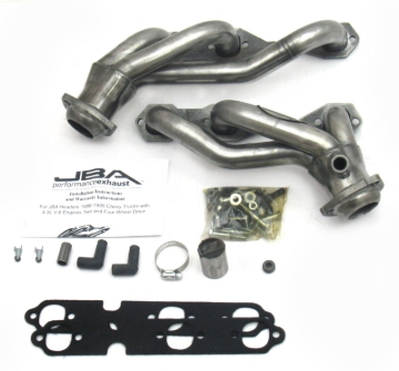 Picture of JBA 88-95 GM Truck 4.3L V6 w/o A.I.R. Injection 1-1/2in Primary Raw 409SS Cat4Ward Header