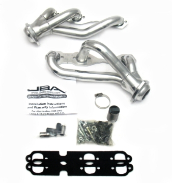 Picture of JBA 88-95 & 02-03 GM S-Truck 4.3L V6 4WD 1-1/2in Primary Silver Ctd Cat4Ward Header