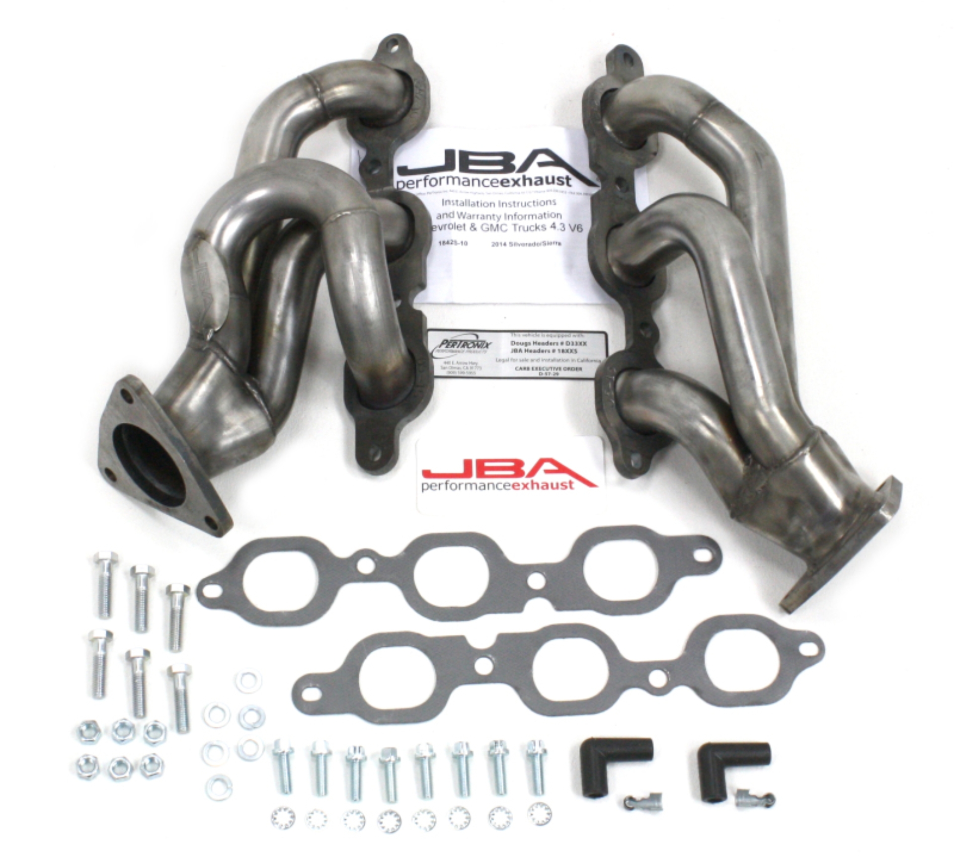 Picture of JBA 14-20 GM Truck 4.3L V6 1-5/8in Primary Raw 409SS Cat4Ward Header