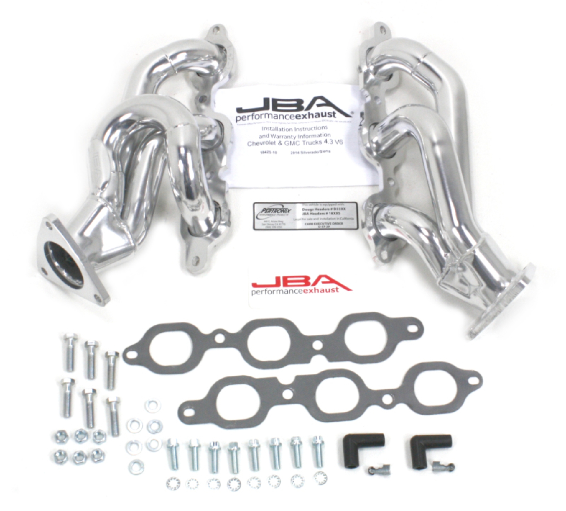 Picture of JBA 14-20 GM Truck 4.3L V6 1-5/8in Primary Silver Ctd Cat4Ward Header
