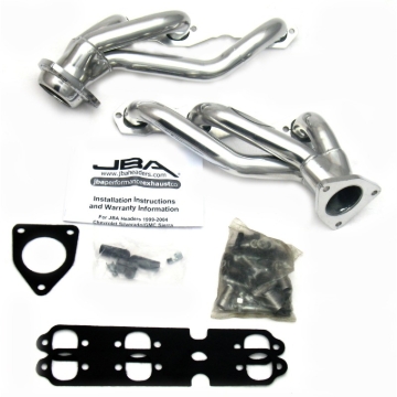 Picture of JBA 03-13 GM Truck 4.3L V6 1-1/2in Primary Silver Ctd Cat4Ward Header