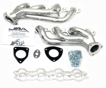 Picture of JBA 99-02 GM Truck 6.0L LS w/o A.I.R. w/EGR 1-5/8in Primary Silver Ctd Cat4Ward Header