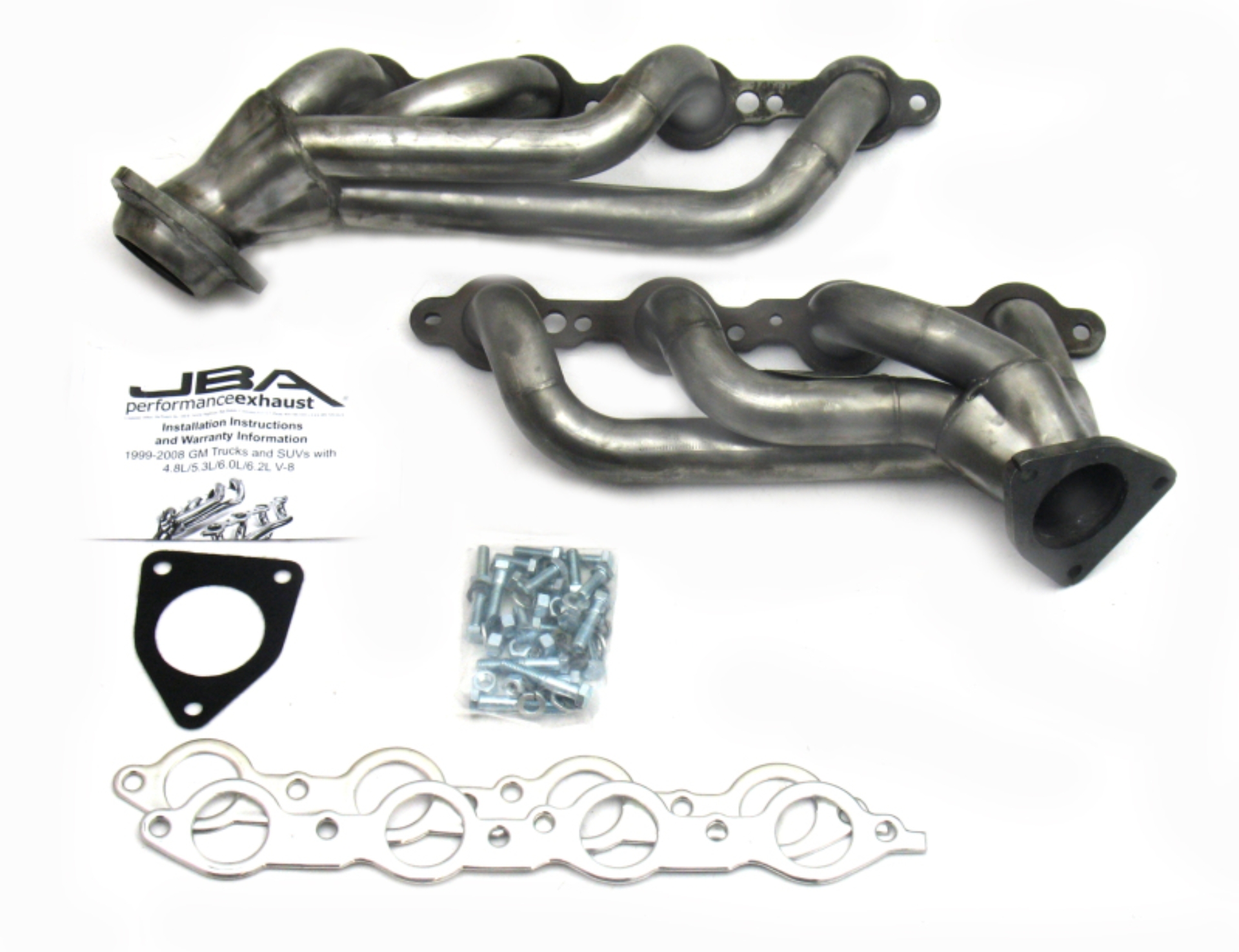Picture of JBA 02-13 GM Truck 4.8L/5.3L LS Raw 409 Cat4Ward Header