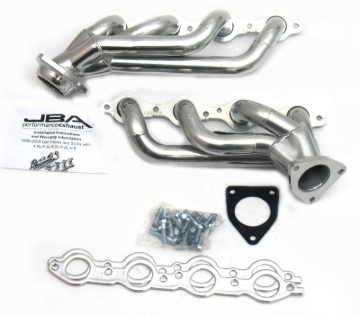 Picture of JBA 02-13 GM Truck 4.8L/5.3L LS Silver Ctd Cat4Ward Header