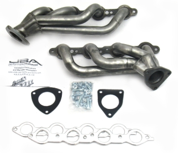 Picture of JBA 03-06 GM Truck 6.0L LS w/o EGR 1-5/8in Primary Raw 409SS Cat4Ward Header