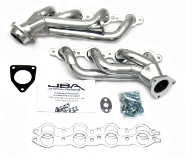 Picture of JBA 99-01 GM Truck 4.8L/5.3L LS w/o A.I.R. w/EGR 1-5/8in Primary Silver Ctd Cat4Ward Header