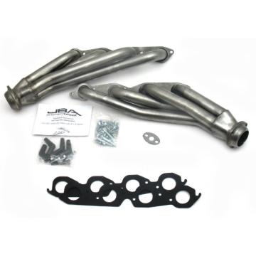 Picture of JBA 01-03 Gm Truck 8.1L BBC w/o EGR/A.I.R. 1-3/4in Primary Raw 409SS Cat4Ward Header