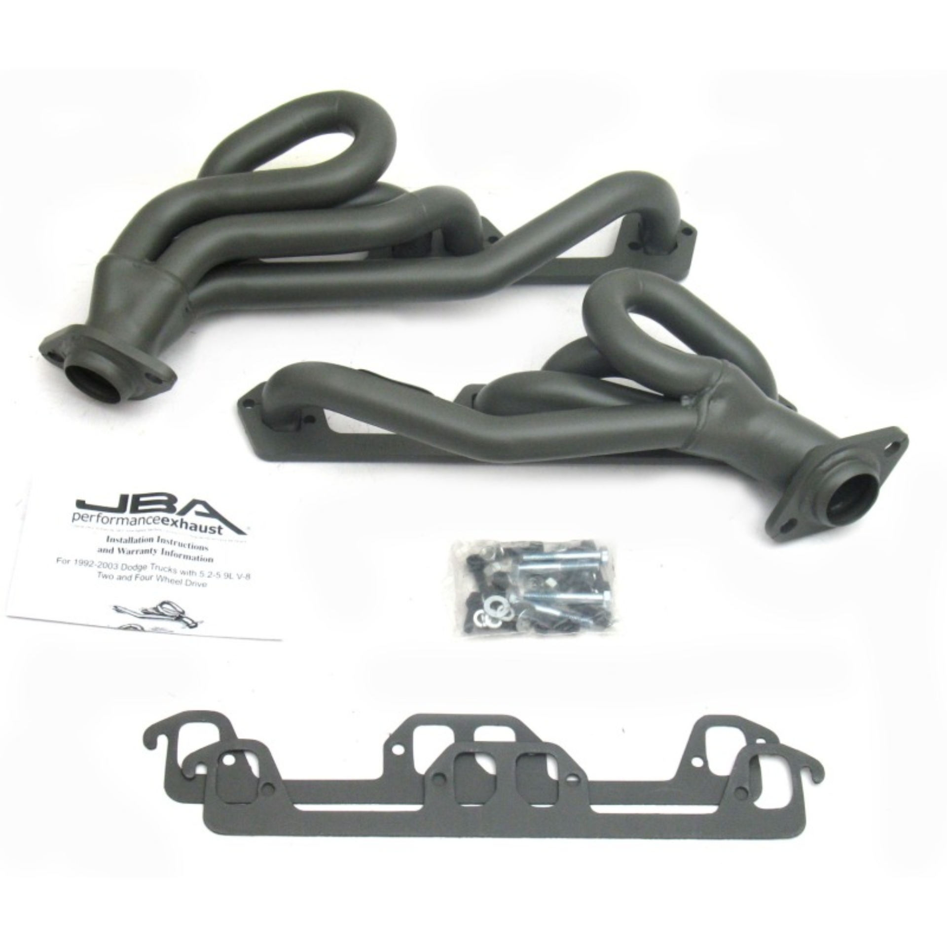 Picture of JBA 96-03 Dodge Truck 5.2L/5.9L Magnum 1-1/2in Primary Ti Ctd Cat4Ward Header